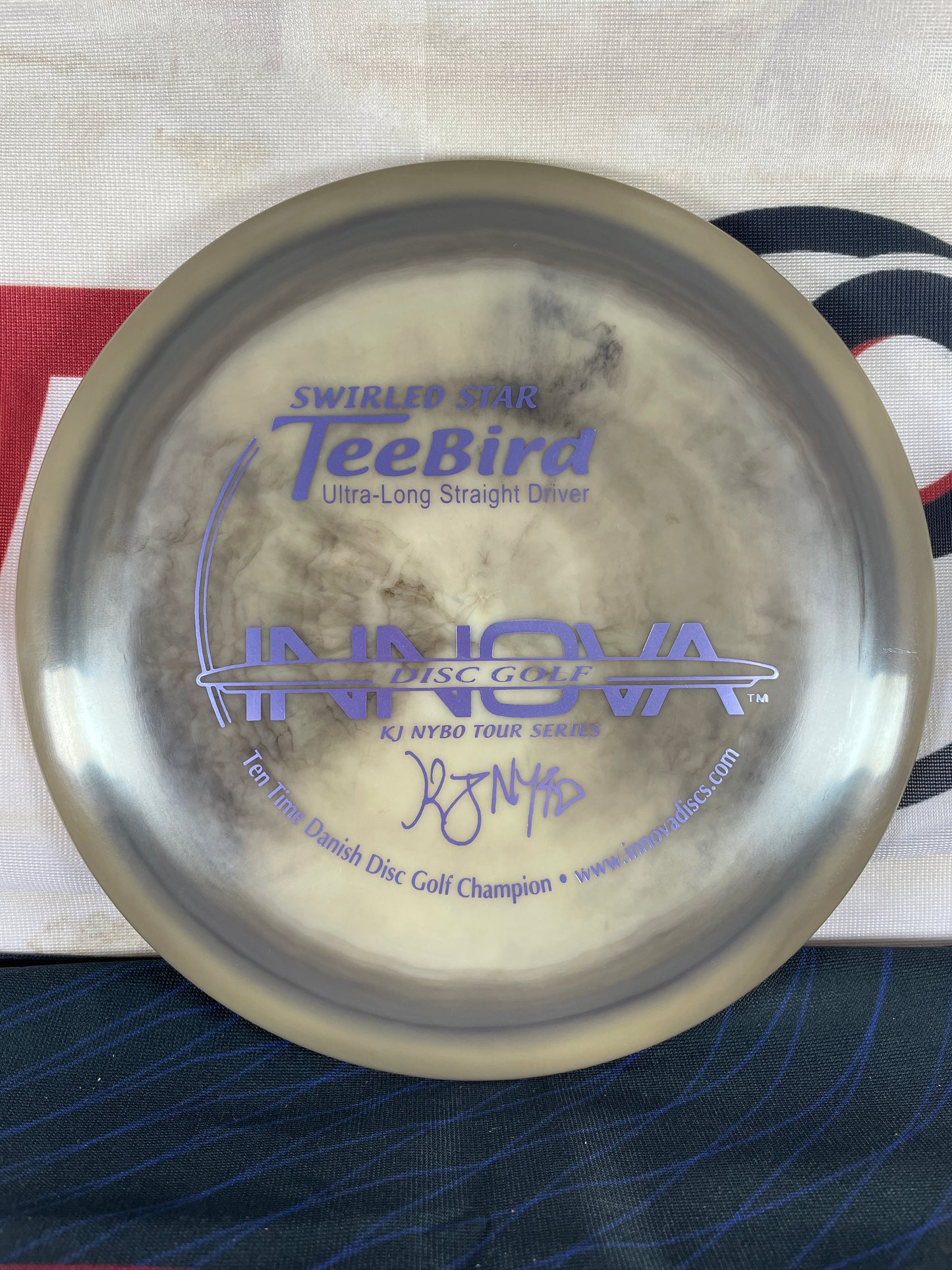 Innova Teebird Swirled Star Gray 175g KJ Nybo 10x Fairway Driver