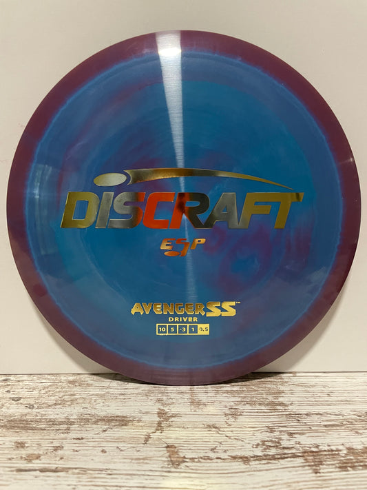 Discraft Avenger SS ESP Distance Driver Blue-Purple Swirl 171g