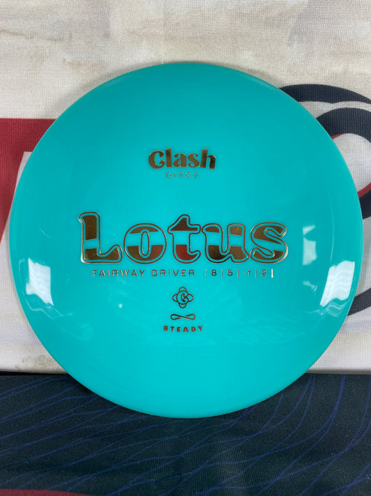 Clash Lotus Steady Teal 175g Fairway Driver