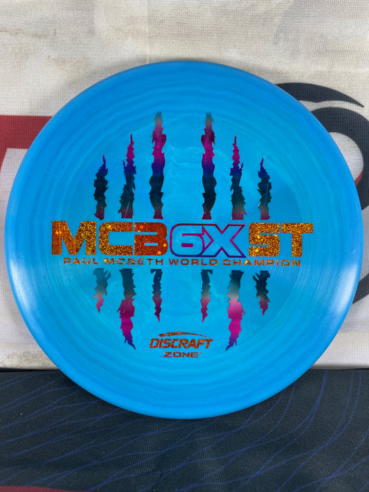 Discraft Zone McBeth ESP Blue 174g McB6xst Putter