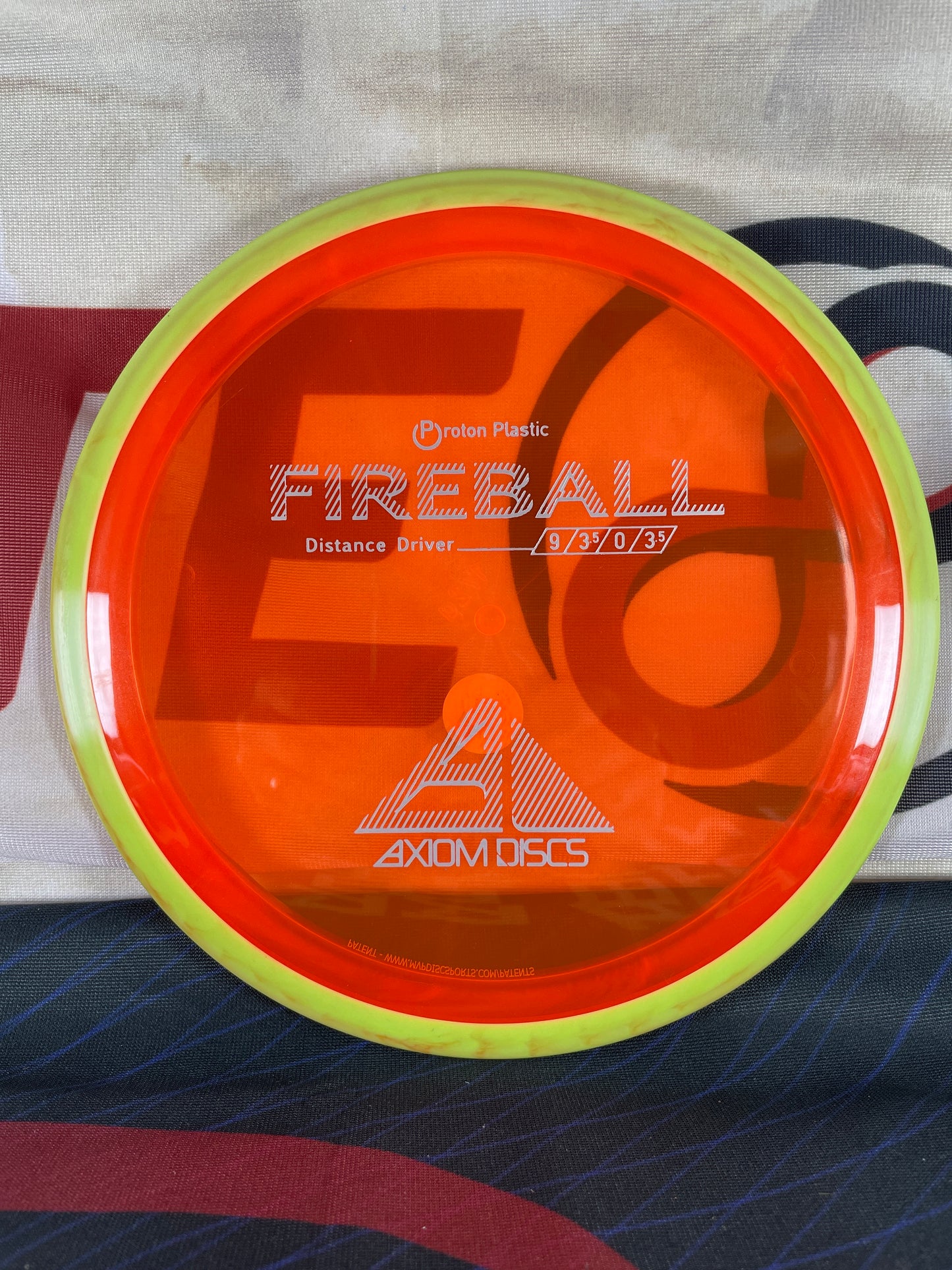 Axiom Fireball Proton Orange 172g Distance Driver