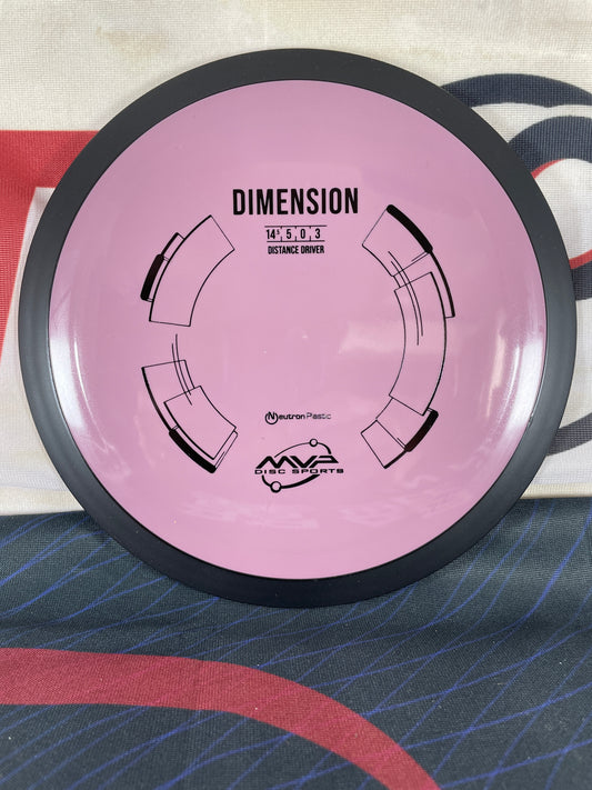 MVP Dimension Neutron Purple 174g Distance Driver