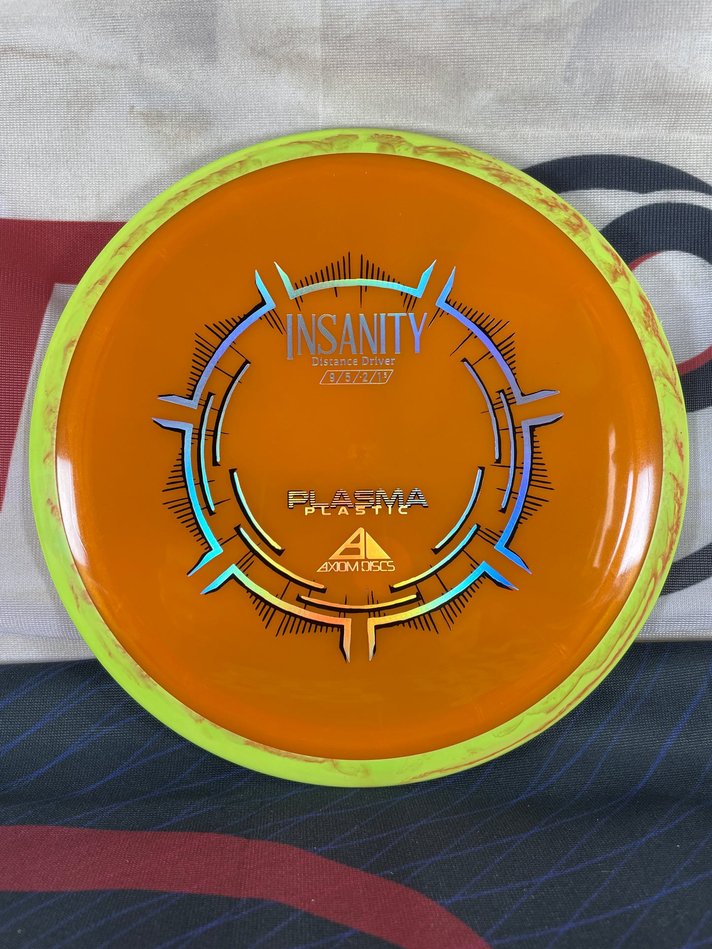 Axiom Insanity Plasma Orange 174g Distance Driver