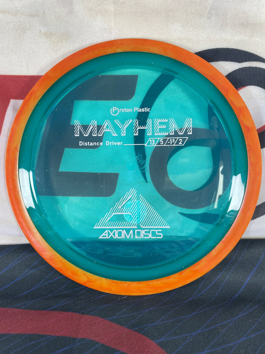 Axiom Mayhem Proton Teal 174g Distance Driver