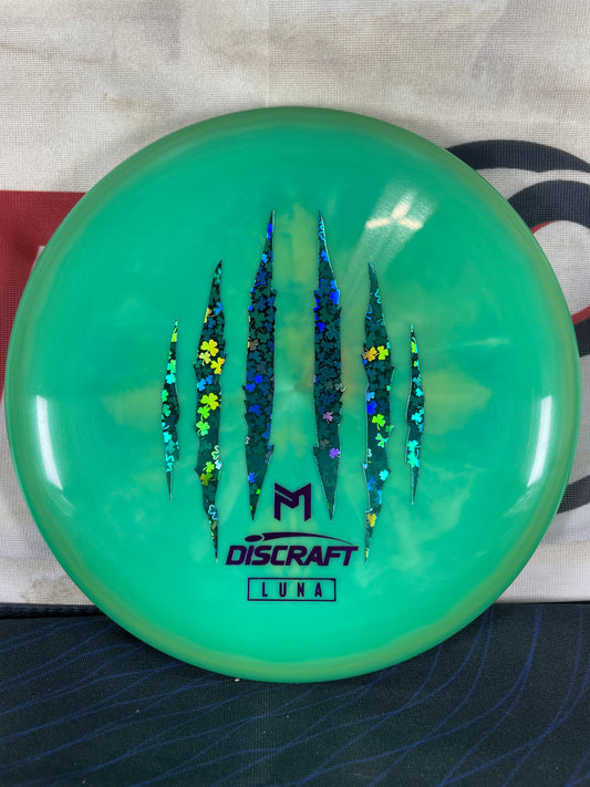 Discraft Luna McBeth ESP Swirl Green 176g Putter