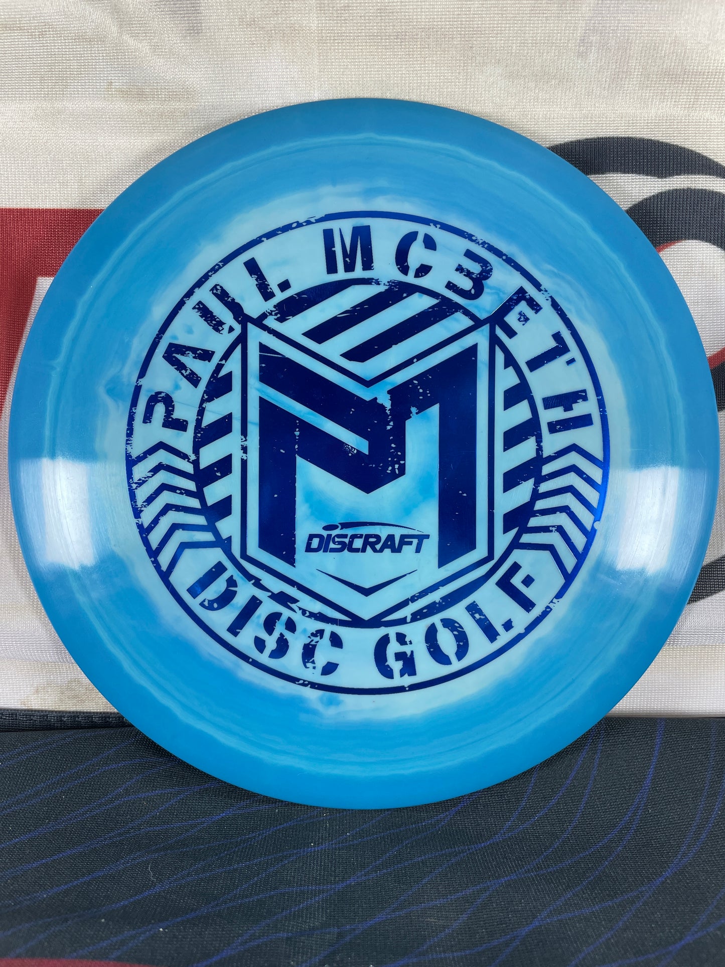 Discraft Anax McBeth ESP Blue 174g McBeth Disc Golf Stamp Distance Driver