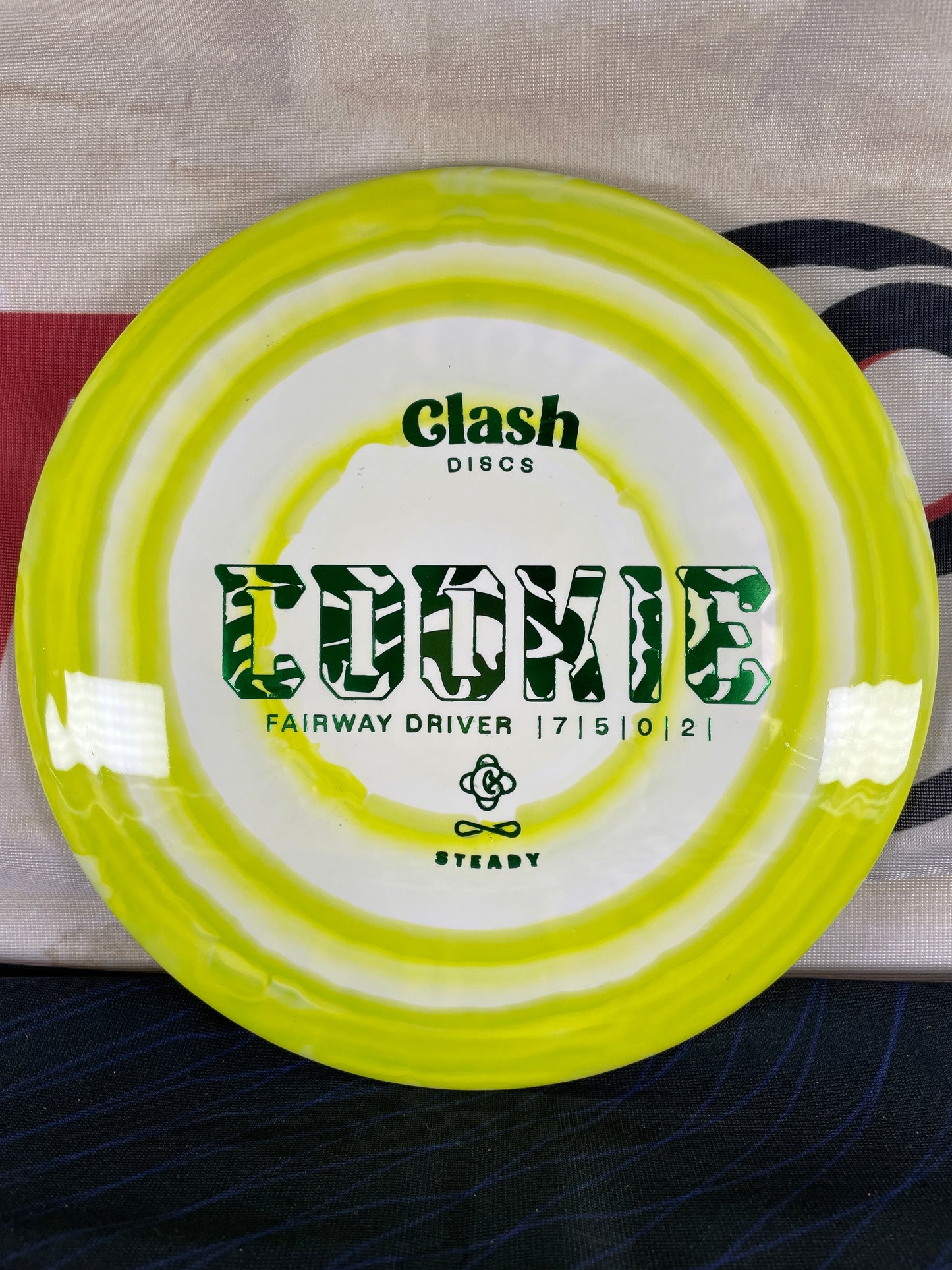 Clash Cookie Steady Ring Yellow 172g Fairway Driver