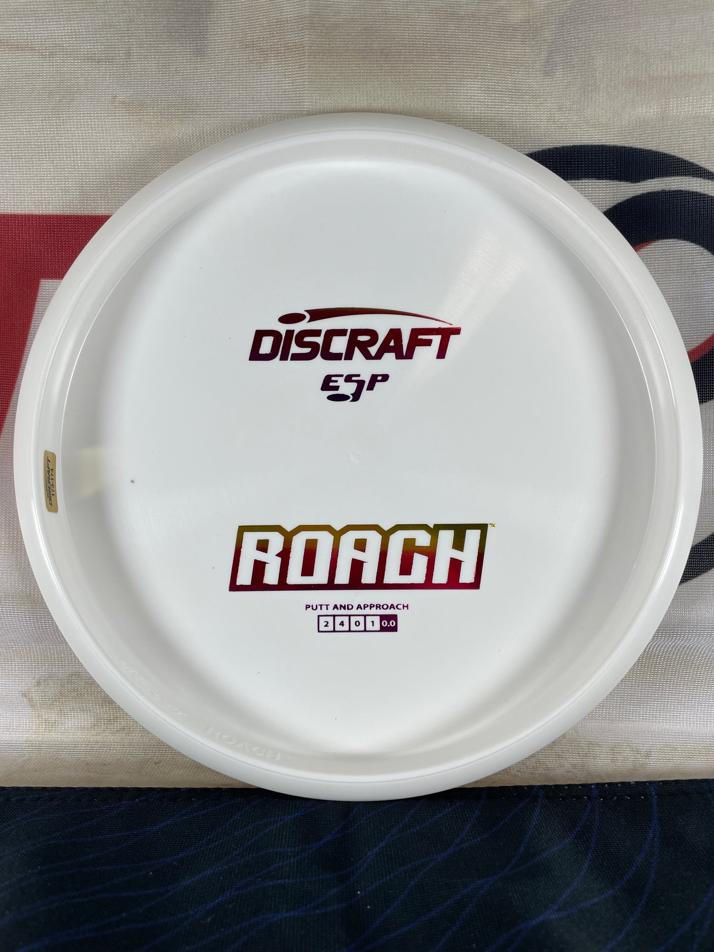 Discraft Roach ESP White #2 174g Bottom Stamp Putter