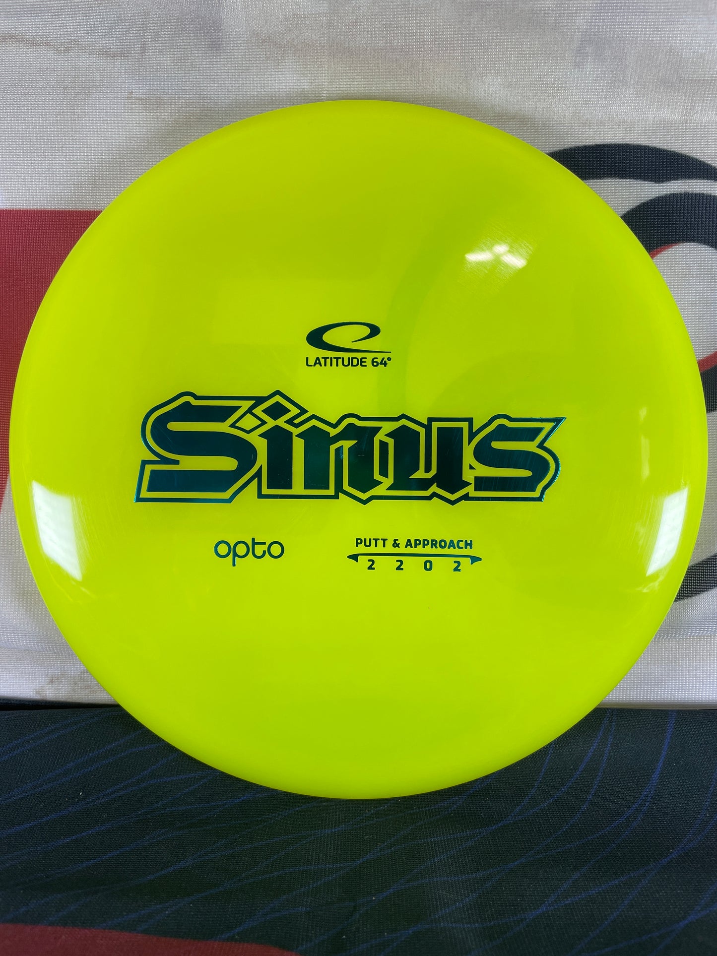 Latitude 64 Sinus Opto Yellow 174g Putter