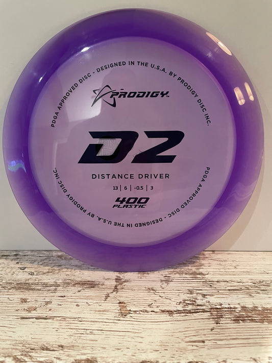 Prodigy D2 400 Distance Driver Purple 174g