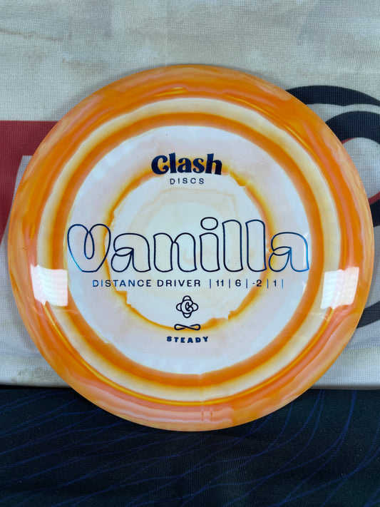 Clash Vanilla Steady Ring Orange 175g Distance Driver