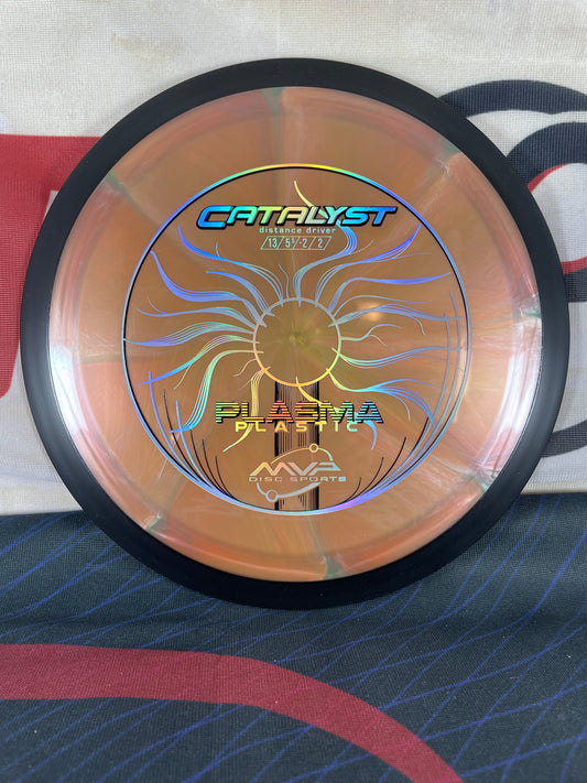 MVP Catalyst Plasma Orange 173g Distance Driver