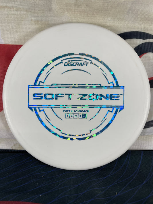 Discraft Zone Putter Line Soft White 172g Putter