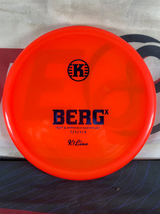 Kastaplast Berg X K1 Orange 175g Putter