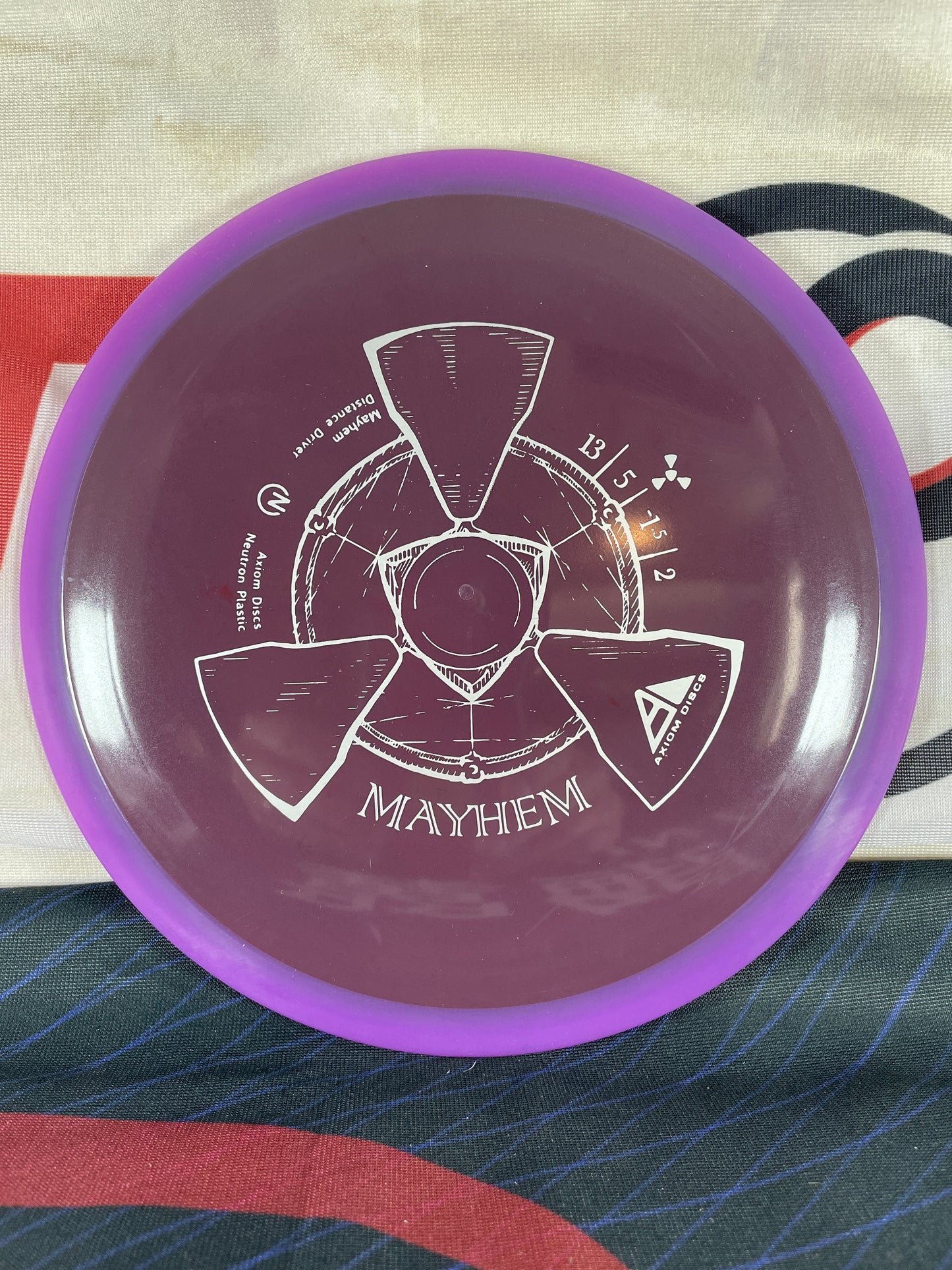 Axiom Mayhem Neutron Purple 170g Distance Driver