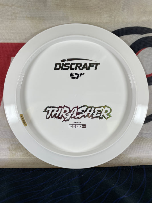 Discraft Thrasher ESP White 171g Bottom Stamp Distance Driver