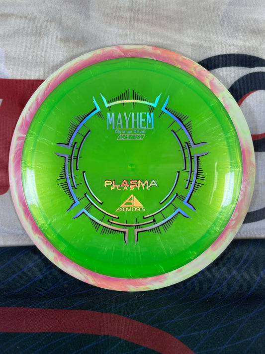 Axiom Mayhem Plasma Green 172g Distance Driver