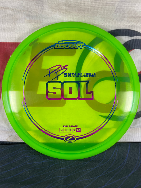 Discraft Sol Z Line Green 174g Midrange