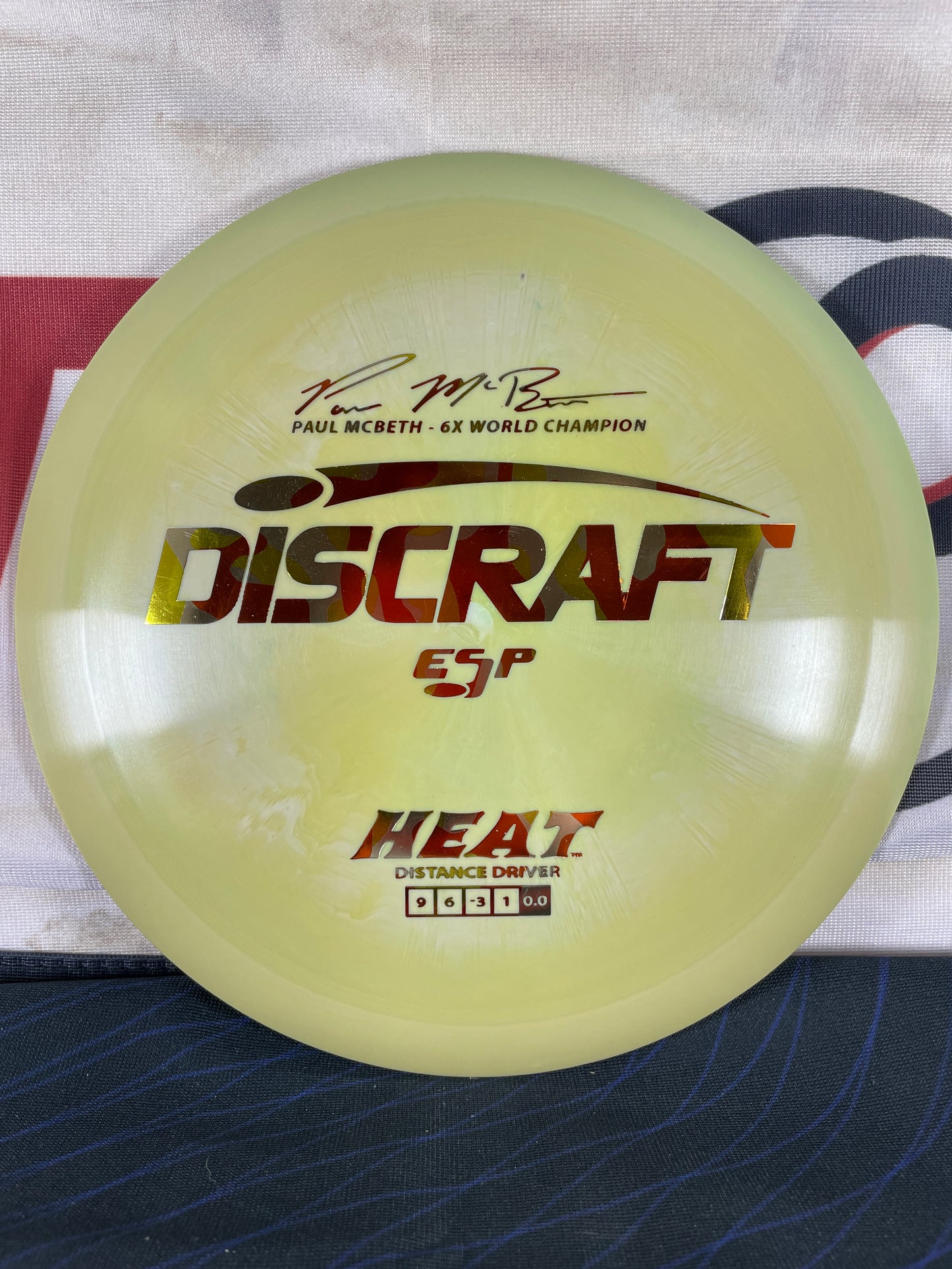 Discraft Heat McBeth ESP Green 171g 6x Distance Driver