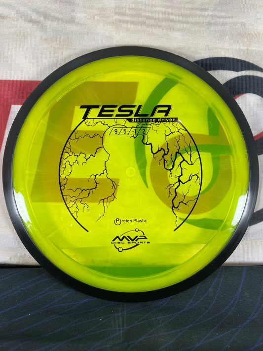 MVP Tesla Proton Yellow 173g Distance Driver