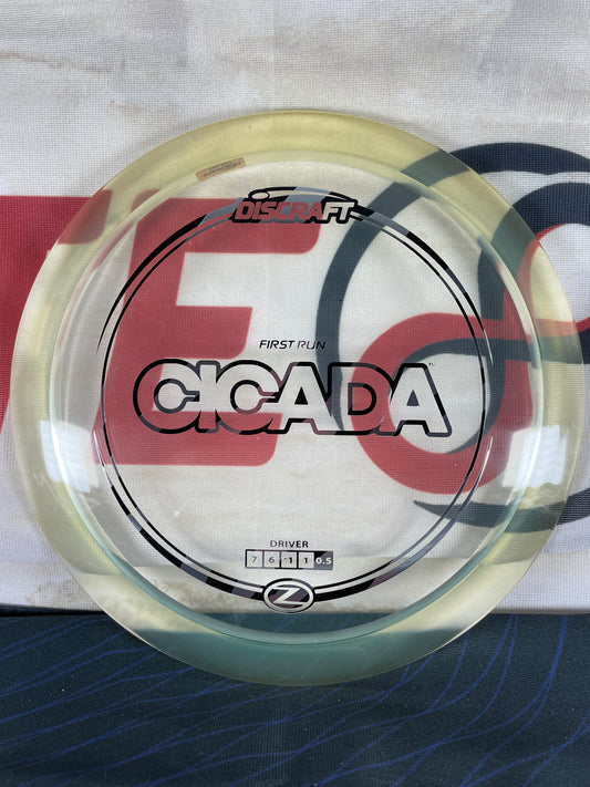 Discraft Cicada Z Line Clear 162g First Run Fairway Driver