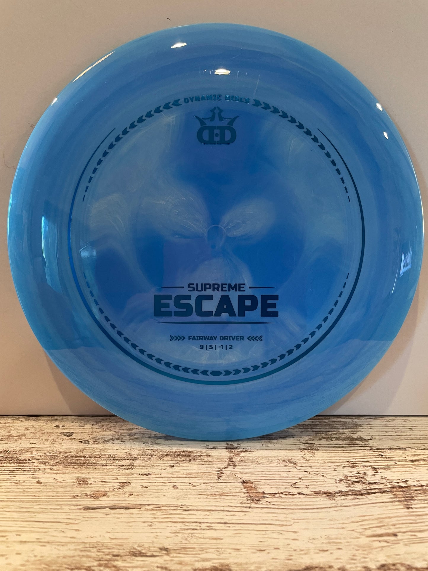 Dynamic Discs Escape Supreme Distance Driver Blue 171g