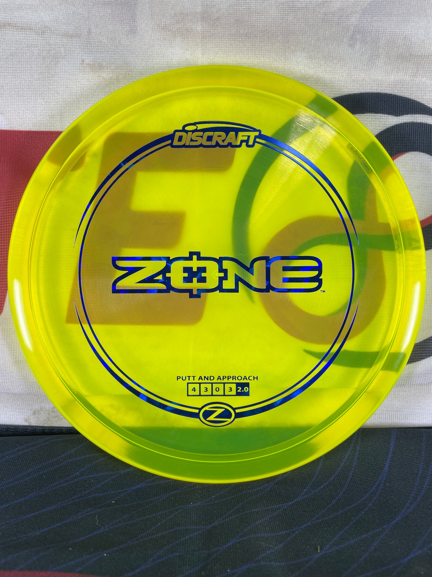 Discraft Zone Z Line Yellow 174g Putter