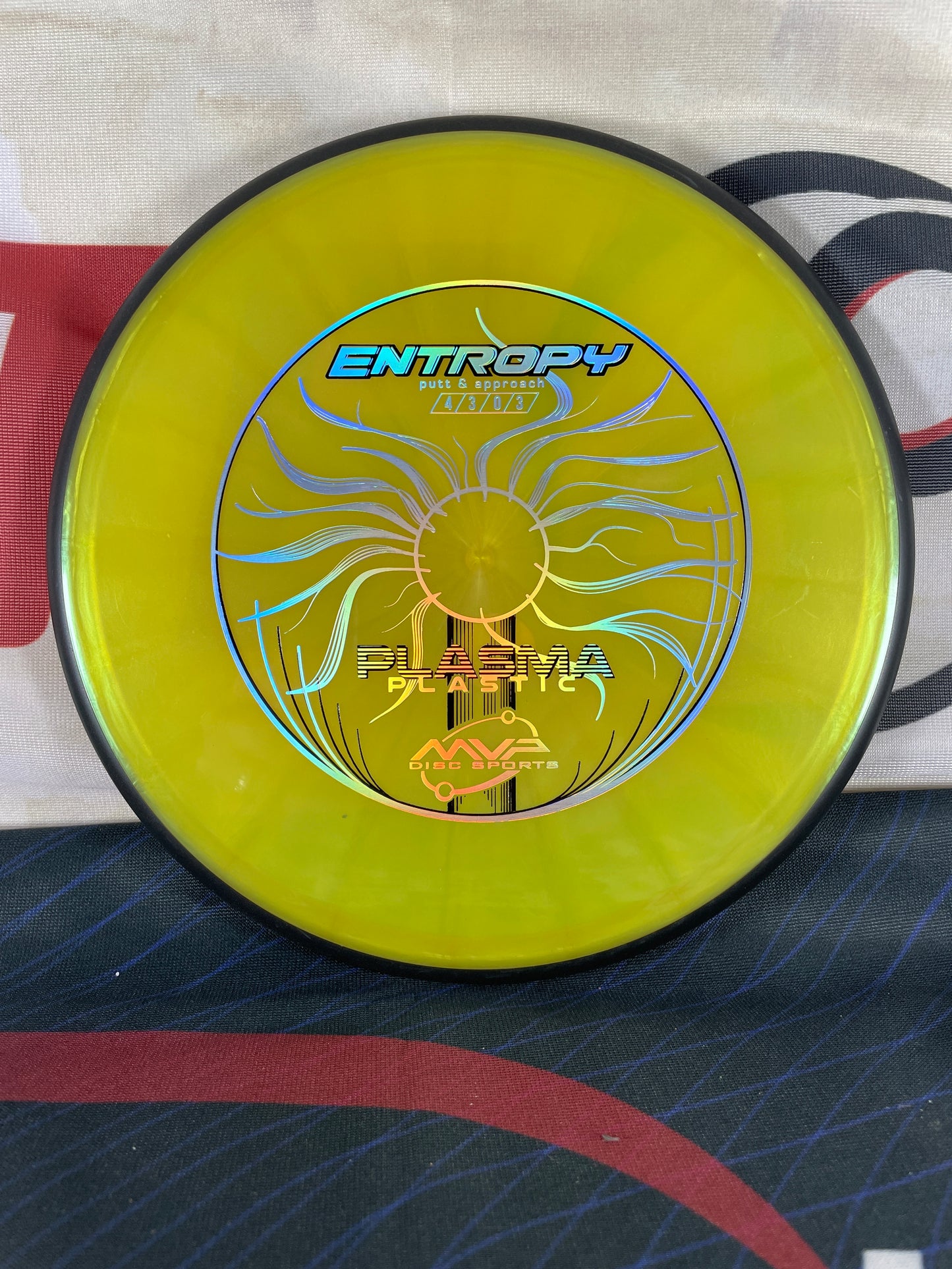 MVP Entropy Plasma Yellow 171g Putter