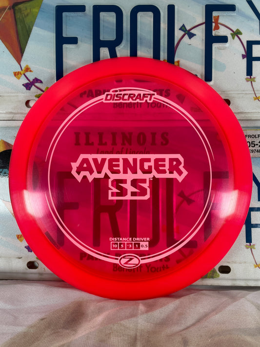 Discraft Avenger SS Z Line Red 174g Distance Driver