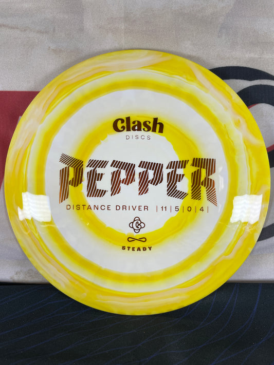 Clash Pepper Steady Ring Yellow 175g Distance Driver