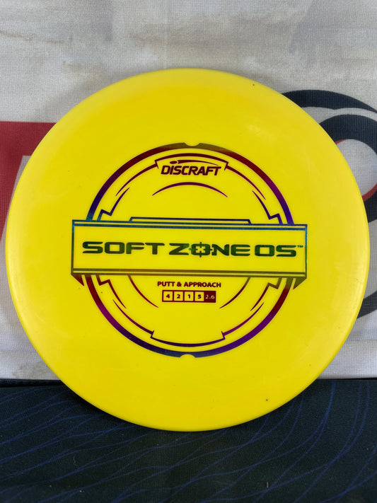 Discraft Zone OS Putter Line Soft Yellow 172g Putter