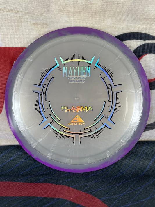 Axiom Mayhem Plasma Silver 168g Distance Driver