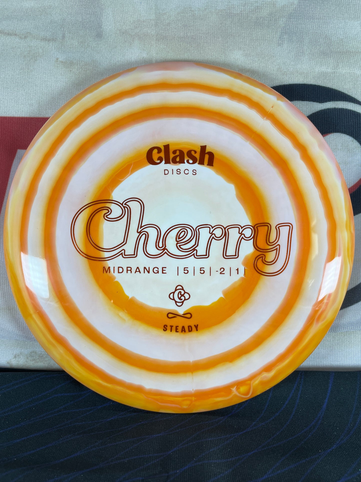 Clash Cherry Steady Ring Orange 177g Midrange