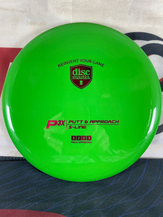 Discmania P3x S-Line Green 176g Putter