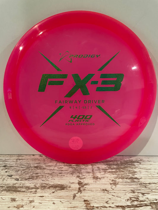 Prodigy FX-3 400 Fairway Driver Pink 176g