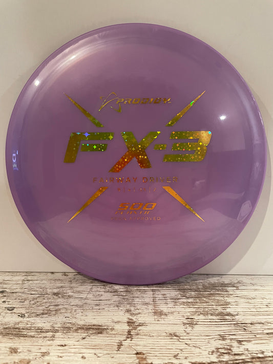 Prodigy FX-3 500 Fairway Driver Purple 176g
