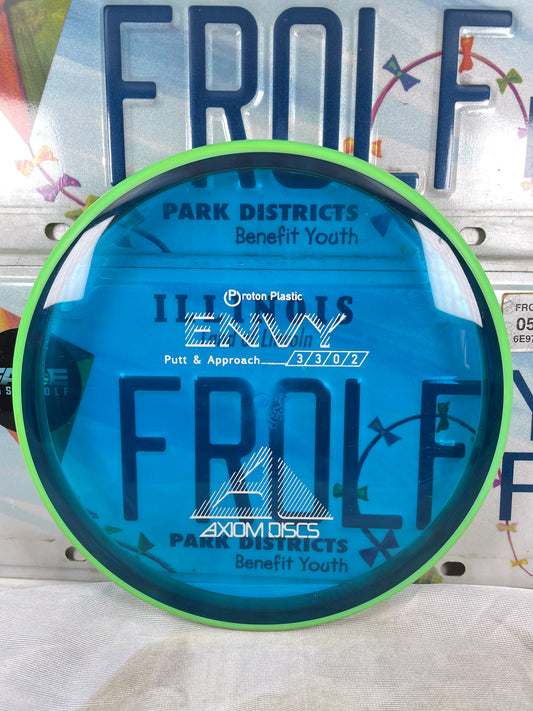 Axiom Envy Proton Blue 168g Putter