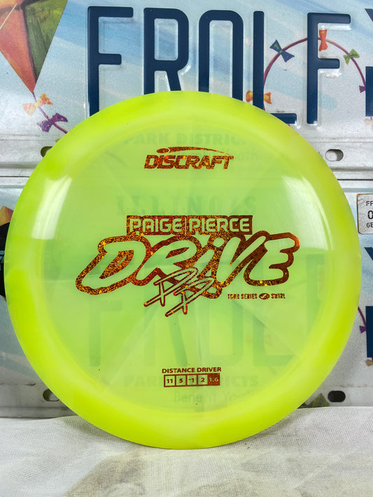 Discraft Drive Z Swirl Yellow 172 Tour Series 2025 Distance Driver