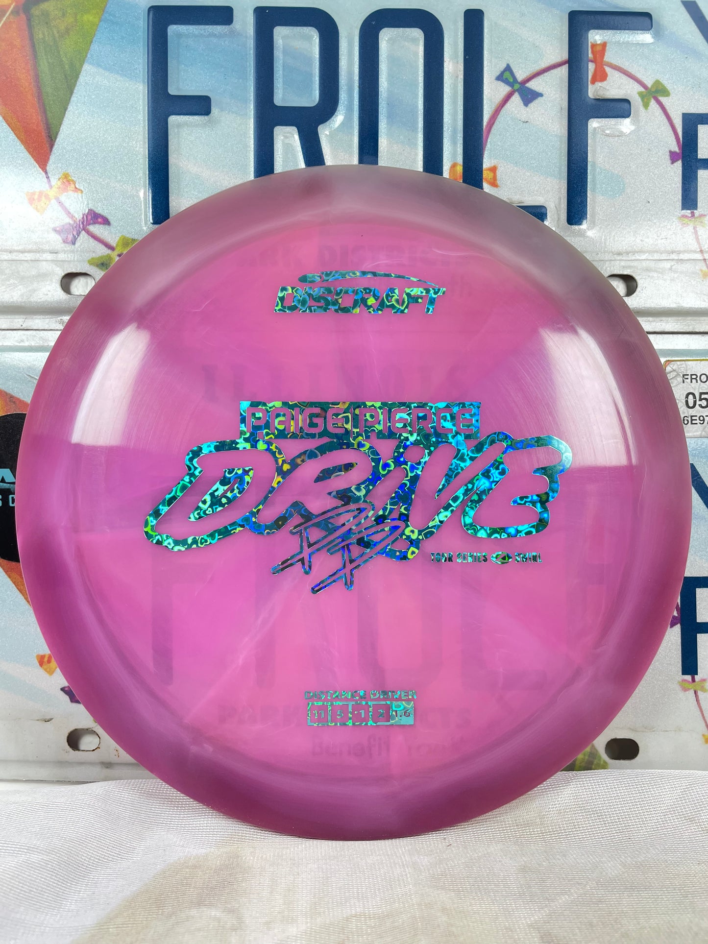 Discraft Drive Z Swirl Purple 173 Tour Series 2025 Distance Driver