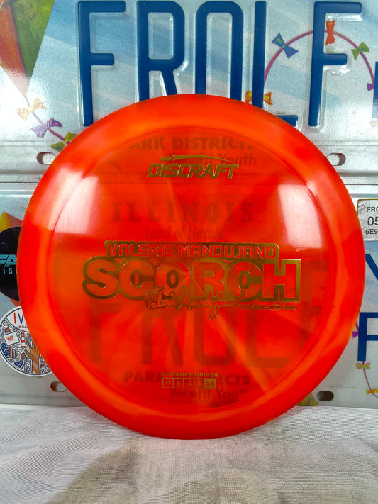 Discraft Scorch Z Swirl Orange 177g 2025 Tour Series Distance Driver