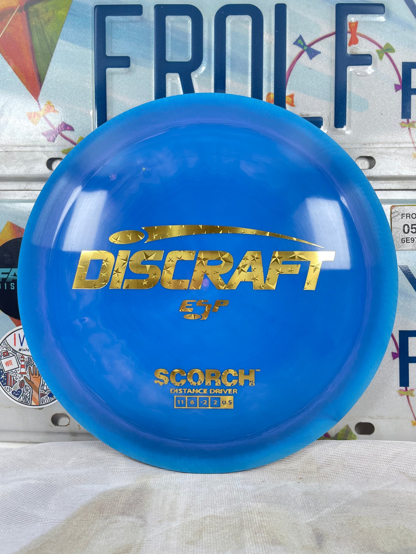Discraft Scorch ESP Blue 176g Distance Driver
