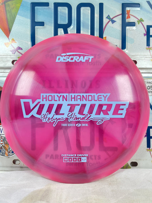 Discraft Vulture Z Swirl Pink 177g Distance Driver