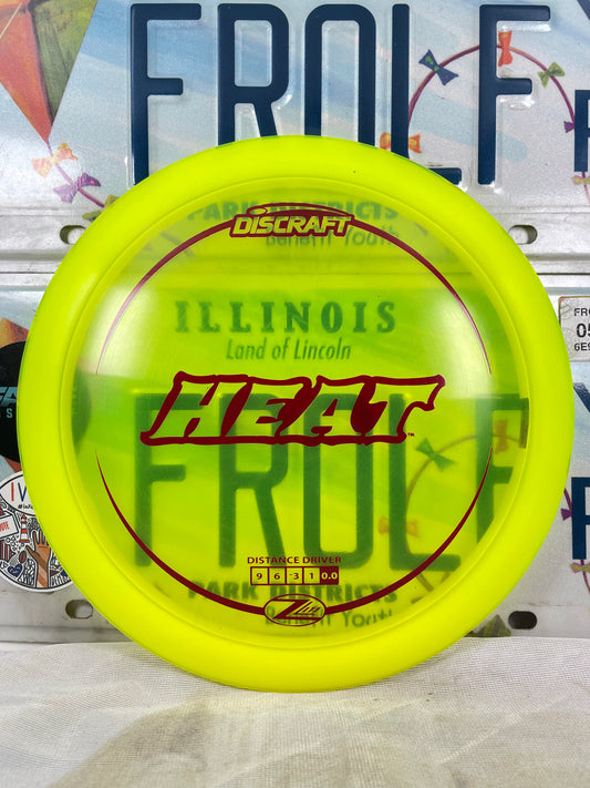 Discraft Heat Z Lite Yellow 164g Distance Driver