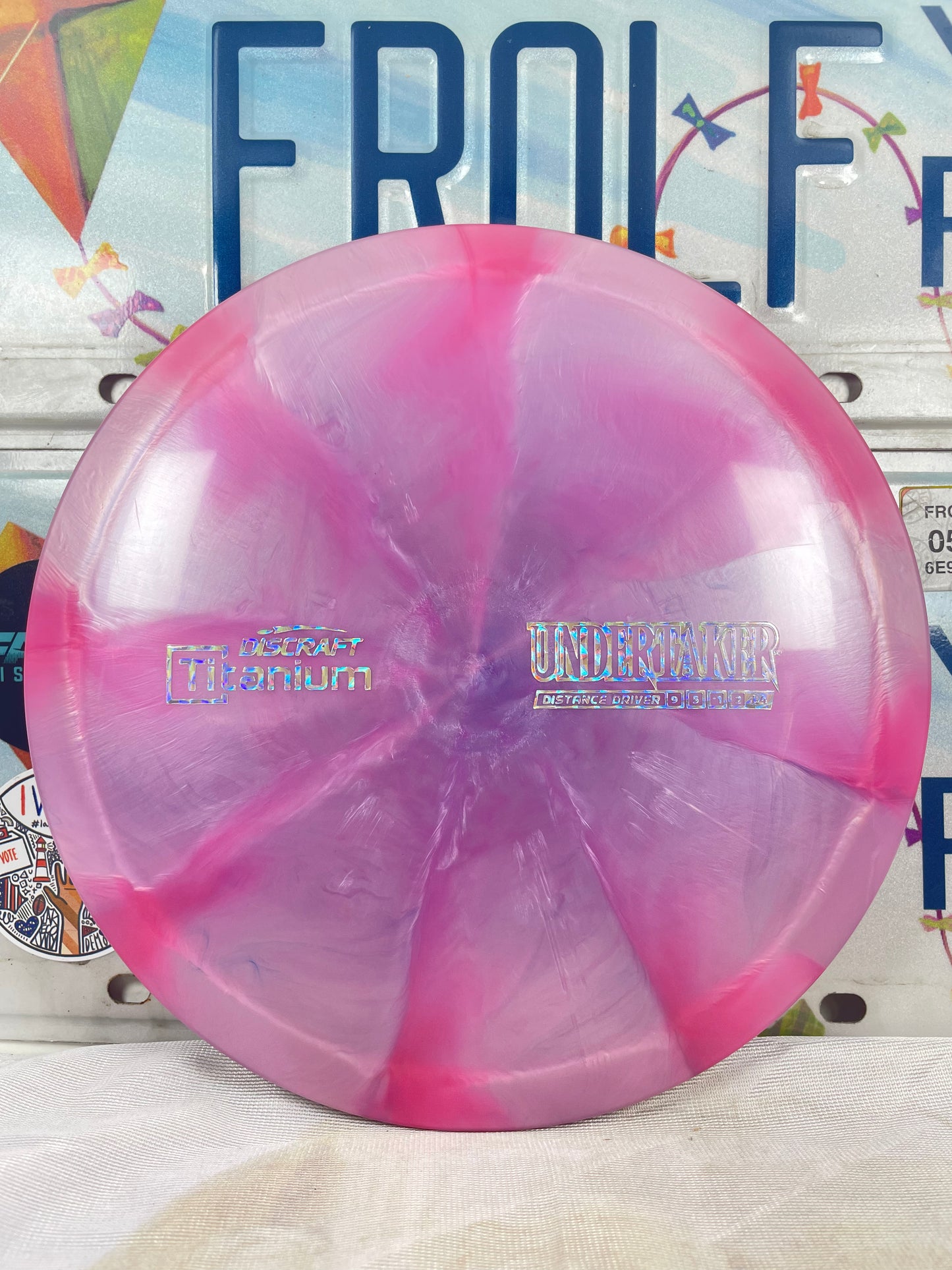Discraft Undertaker Titanium Purple 173g #2 Distance Driver