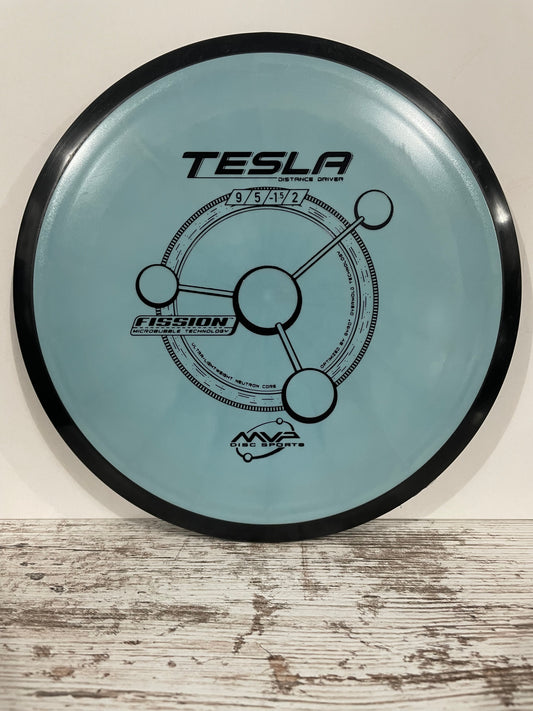 MVP Tesla Fission Distance Driver Light Blue 172g