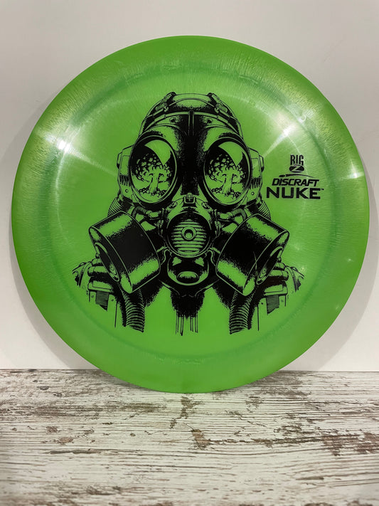 Discraft Nuke Big Z 178g Green w/ Black Foil Distance Driver