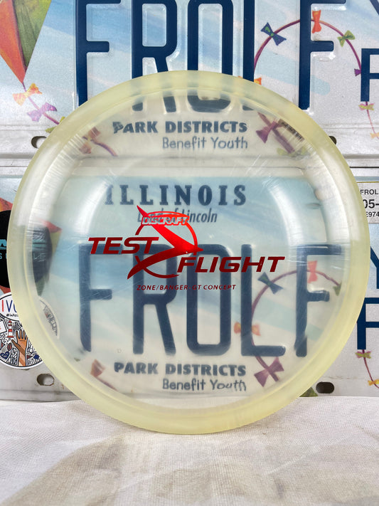 Discraft Zone GT Z Line Clear 174g #2 Banger Top Test Flight Putter
