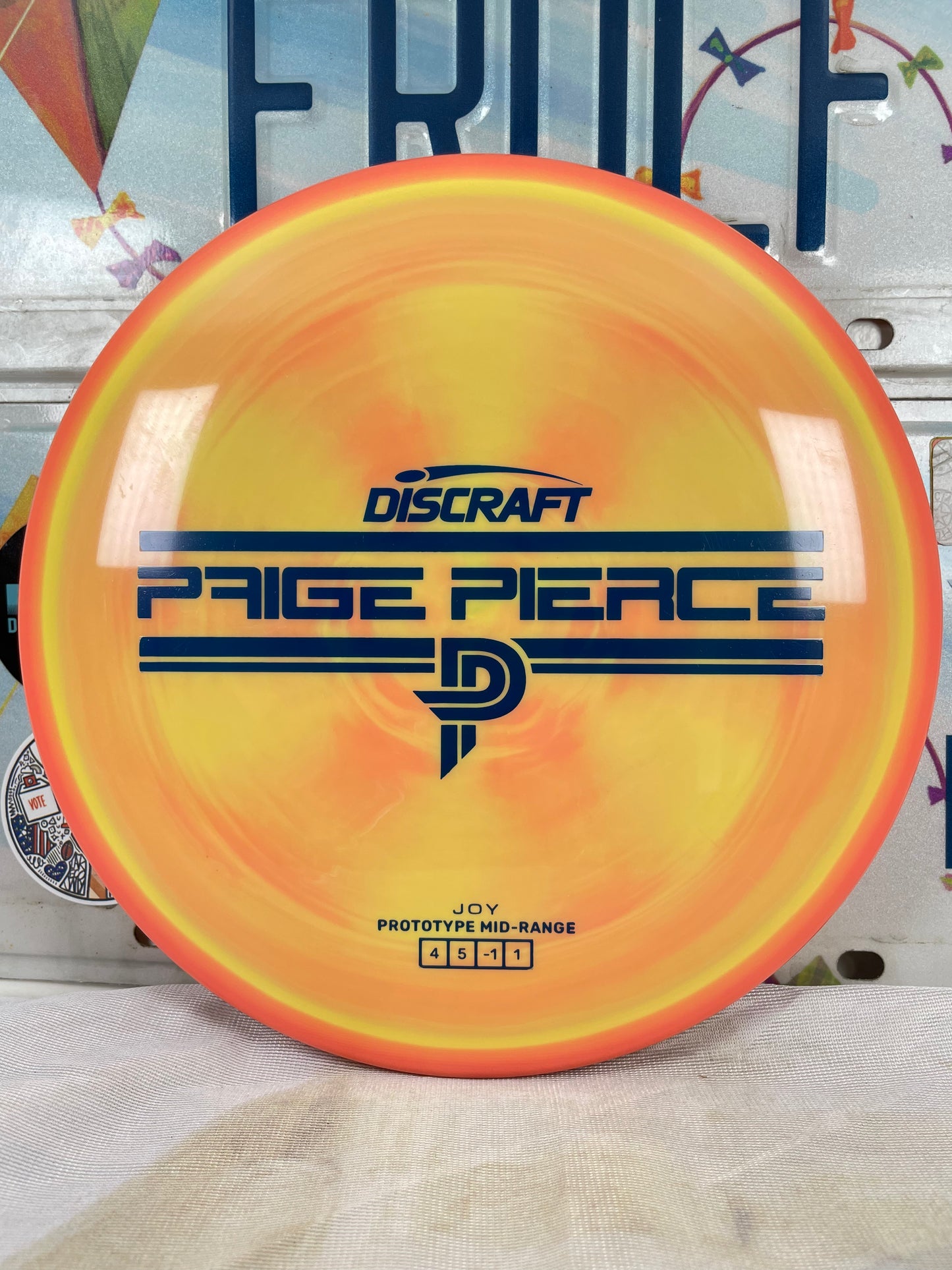 Discraft Joy ESP Orange 175g Prototype Midrange