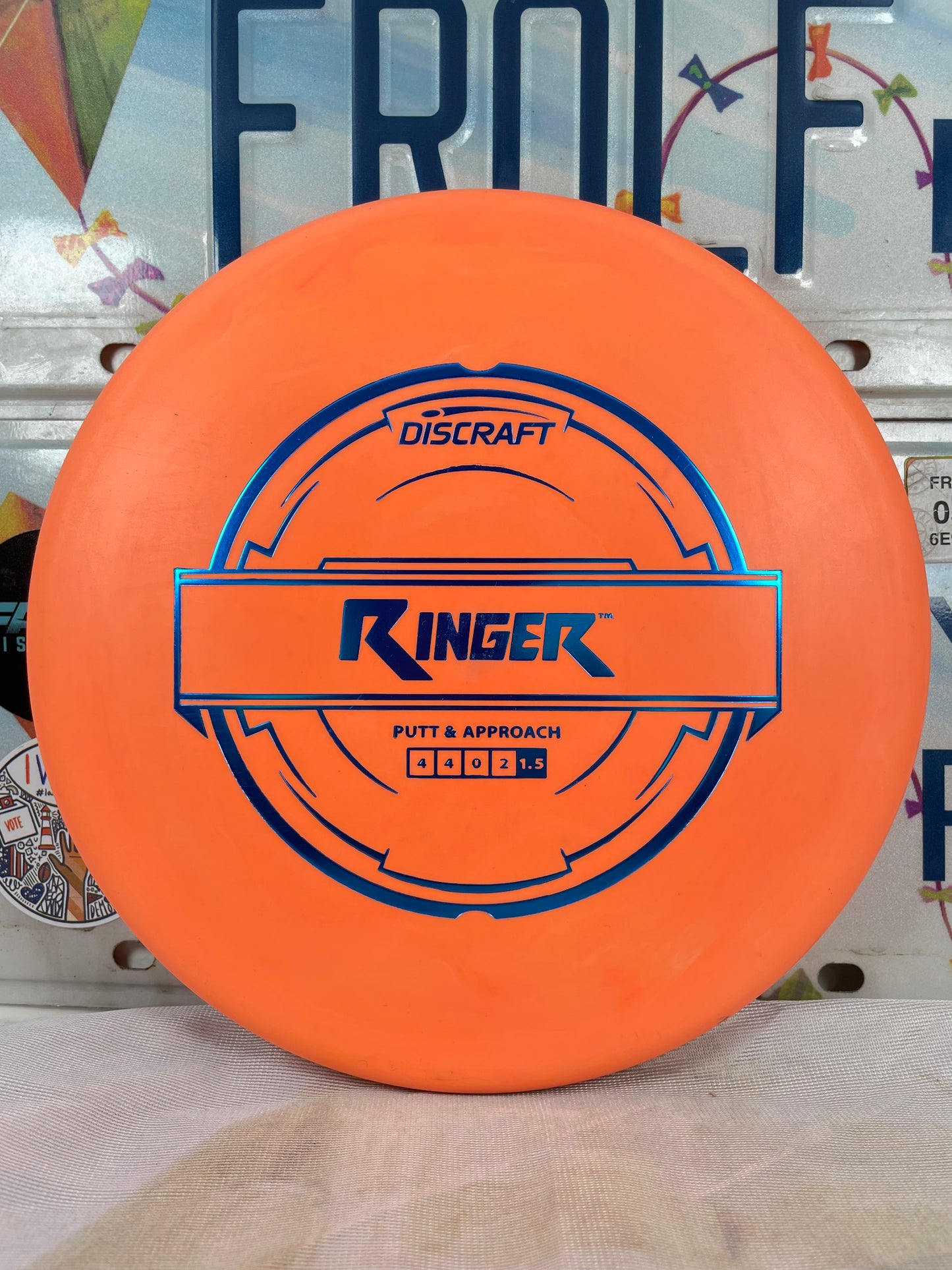 Discraft Ringer Putter Line Orange 172g Putter