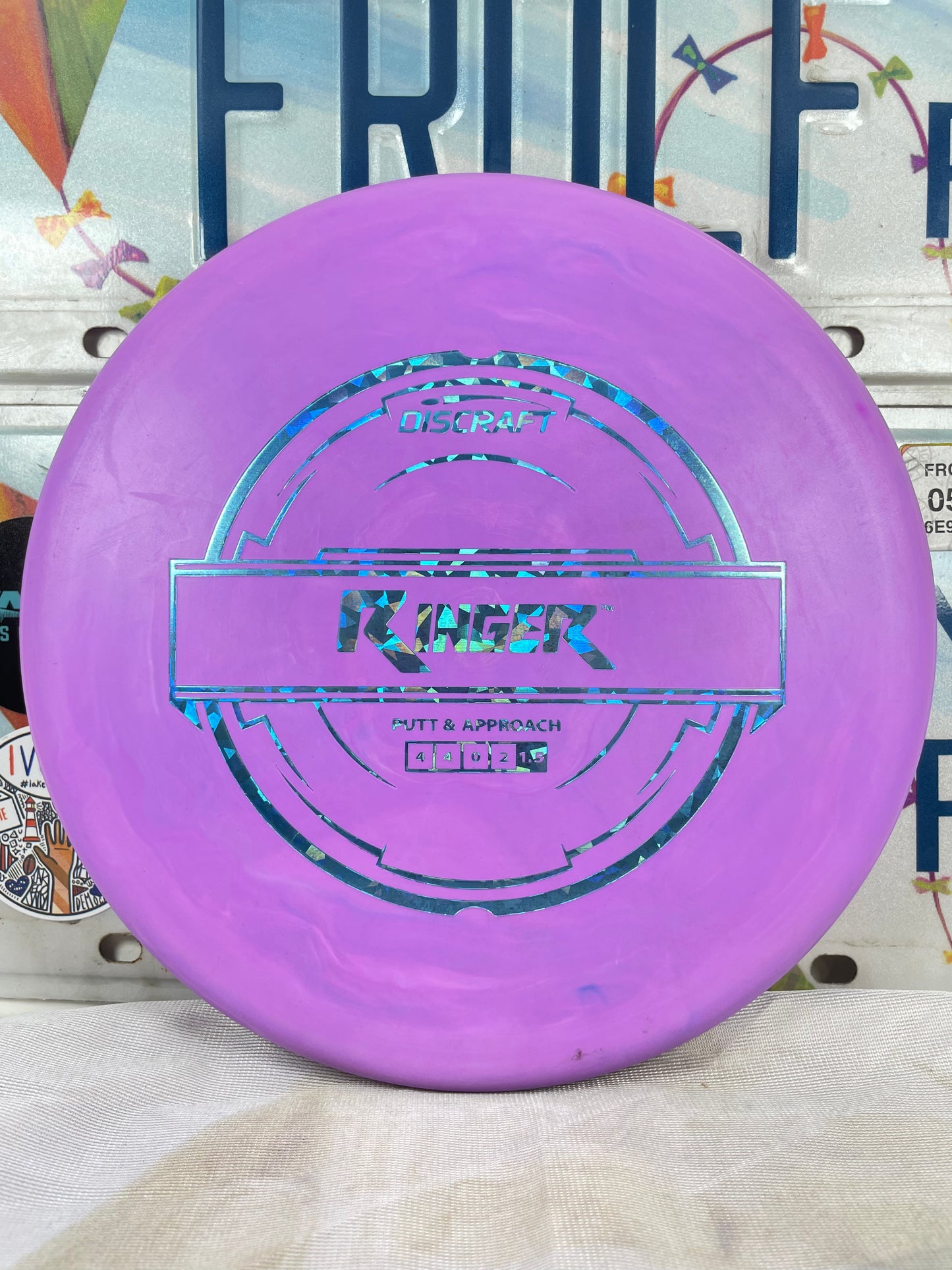 Discraft Ringer Putter Line Purple 173g Putter